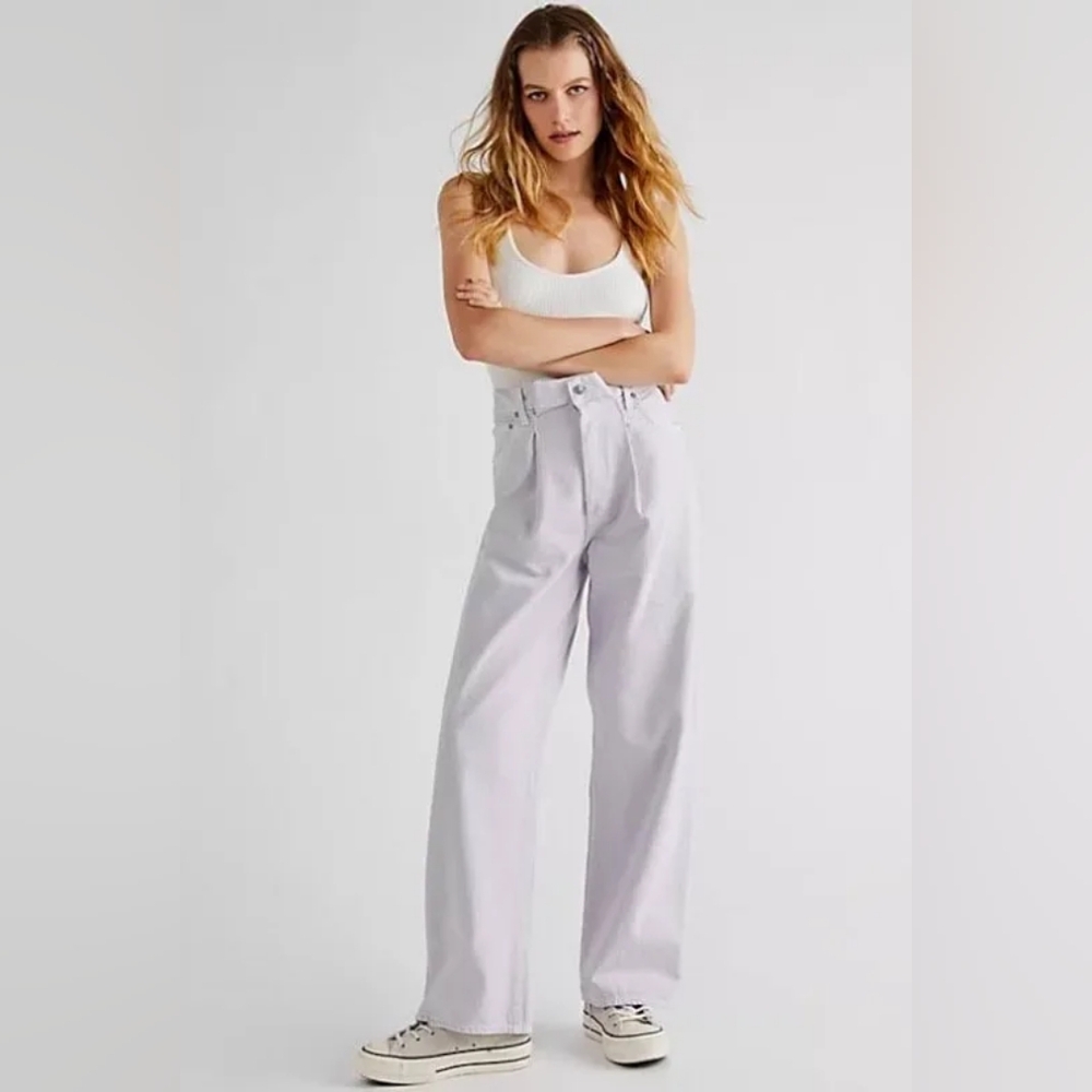 Agolde Dax Upsized Jeans In Popsicle NWOT